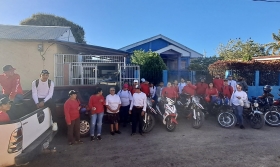 grupo de motorizados