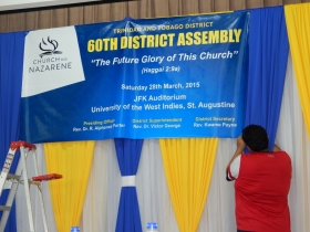 Big Banner at COTN Trinidad and Tobago District Assembly 2015 3