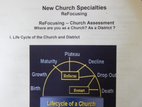 COTN T&T District Pastors Video Conference with Rev Larry L Cook Consultant New Church Specialities b