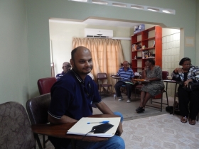 COTN T&T District Pastors Video Conference with Rev Larry L Cook Consultant New Church Specialities Arima 2