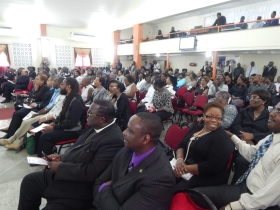 Dibe Church of the Nazarene at Rev Hugh Mckenzie Funeral 2014 10