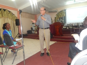 Former T&T District Superintendent Rev. Carl Bompart
