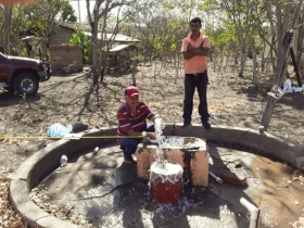 Pozo de agua Nicaragua