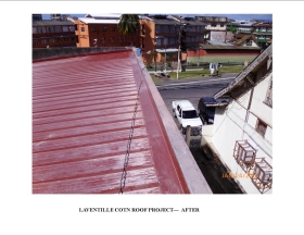 Laventille COTN Roof Project - After 2