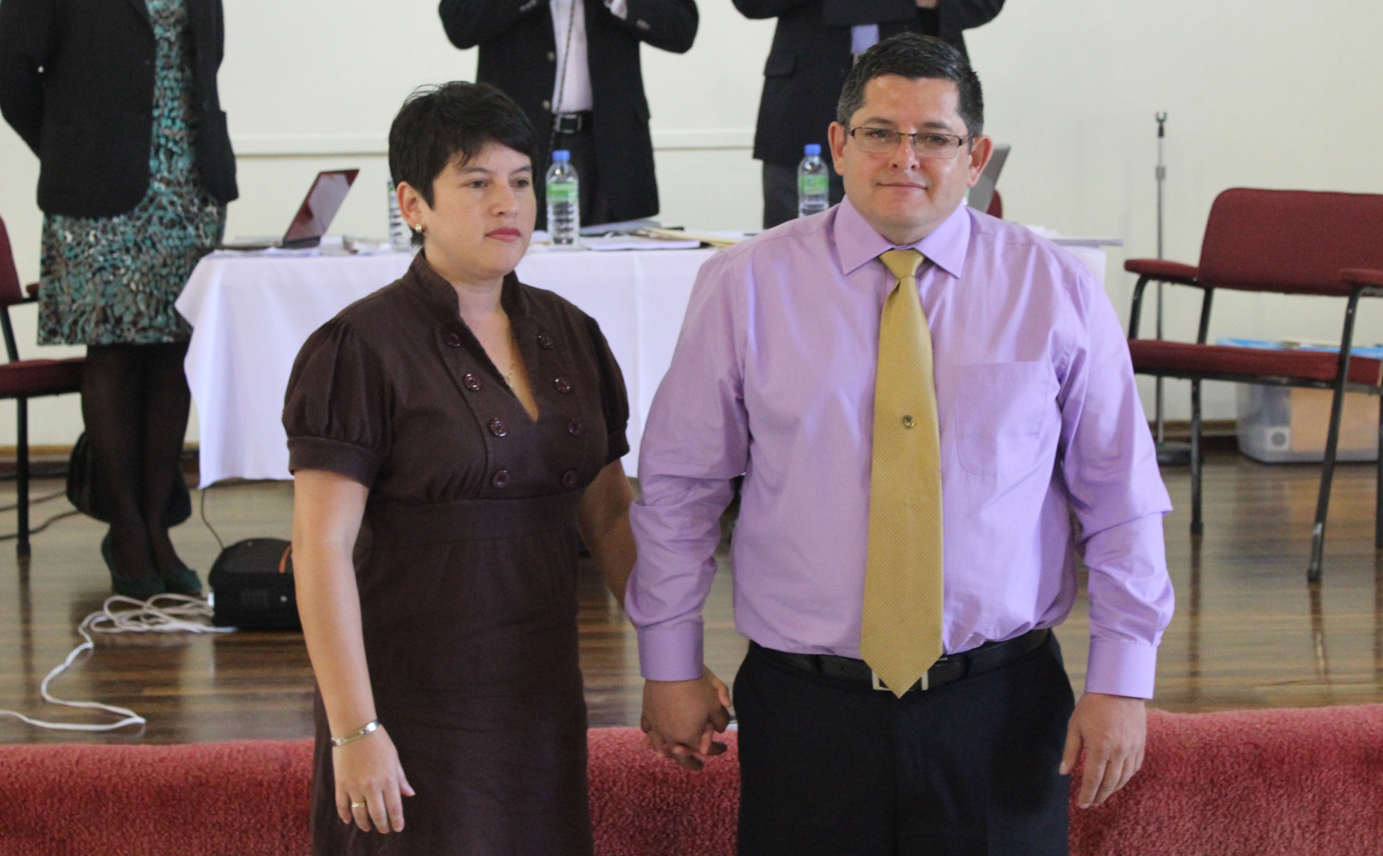 Mario y Sharon
