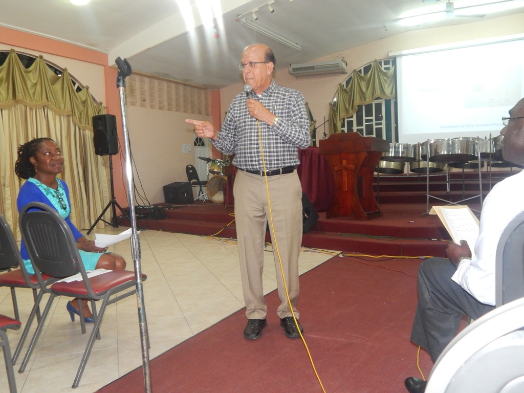 Former T&T District Superintendent Rev. Carl Bompart
