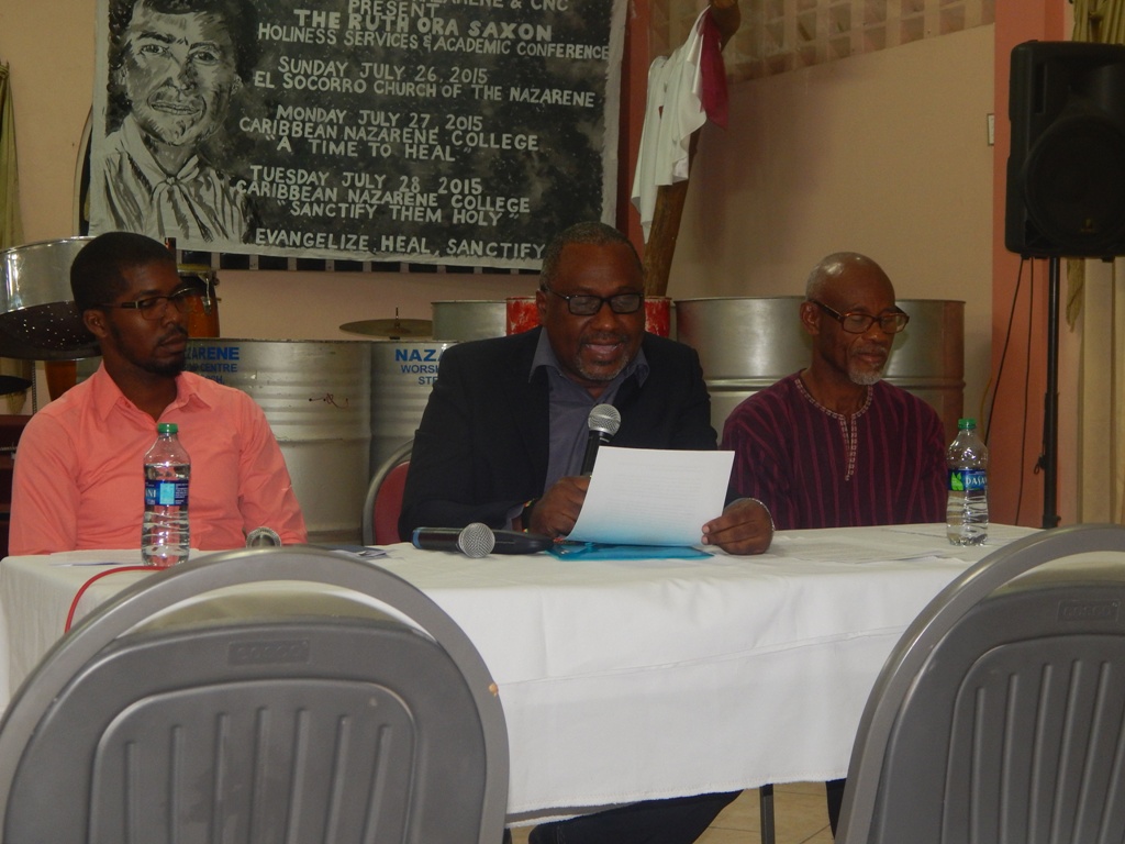 Panellists Darryl Bodkin, Kwame Payne, Leonard Grant