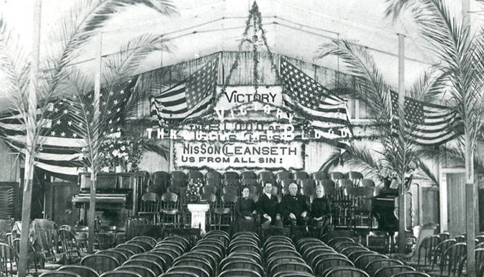 The Glory Barn is the original Church of the Nazarene in Los Angeles, California