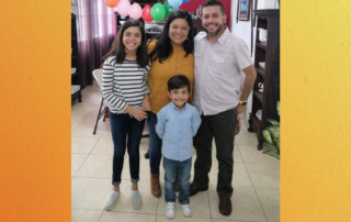 Oscar Díaz Crocker y Familia