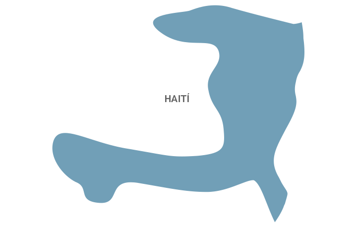 Mapa del Área Haití