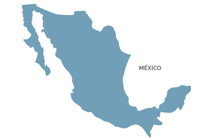 Mapa del Área México