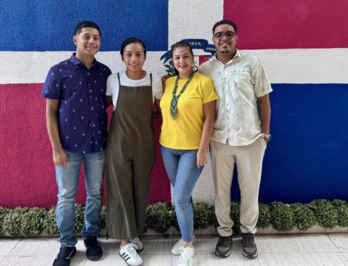 Cuatro jóvenes, cuatro culturas, un solo propósito: compartir de Cristo en Pedernales