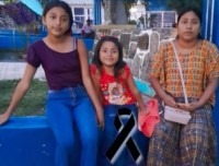 Las tres víctimas del deslave Olga Chub y sus hijas Daylin y Kinderli, de la Iglesia del Nazareno Las Gallinas