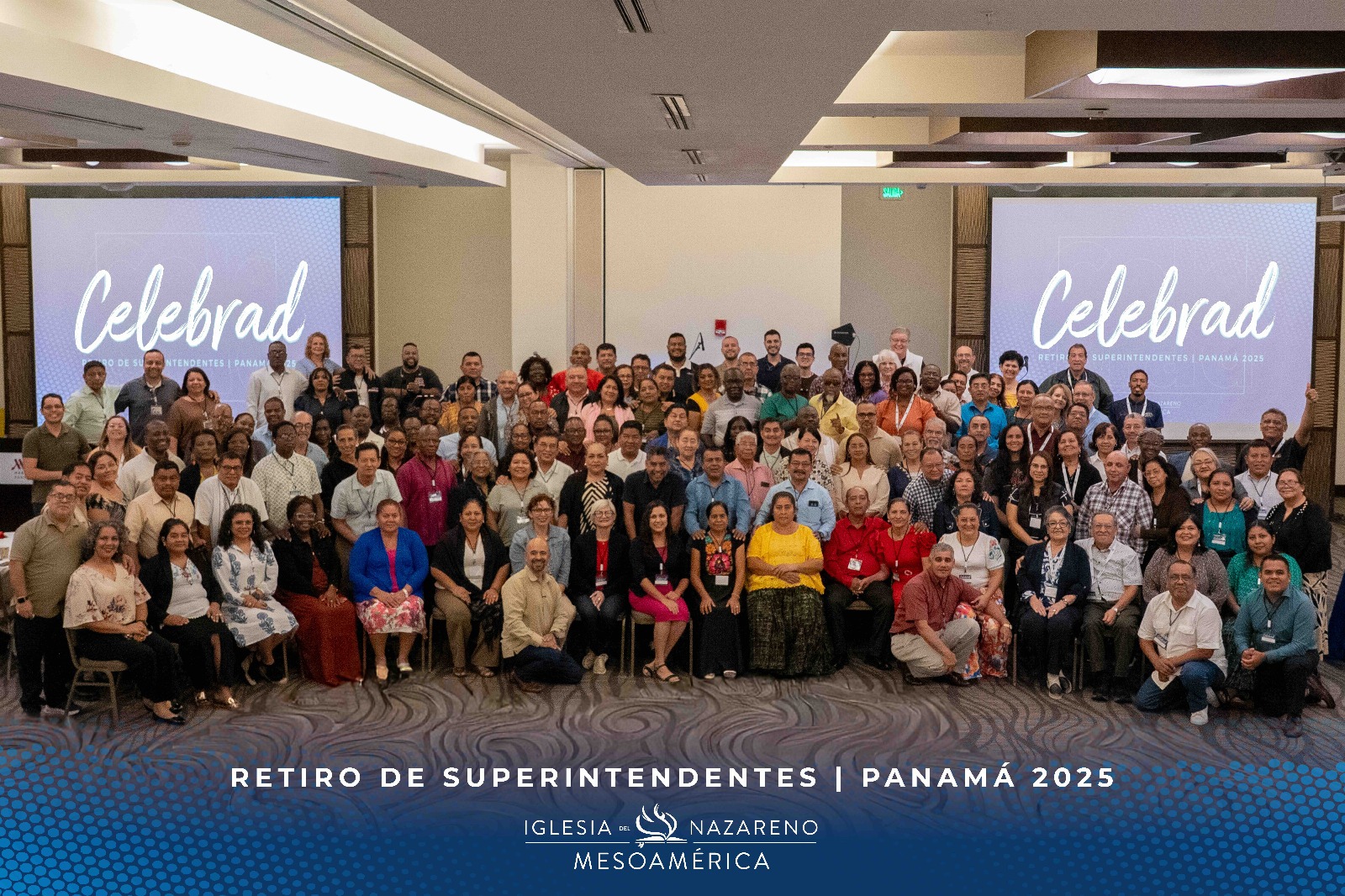 Grupo de superintendentes en ‘Celebrad’ 2025