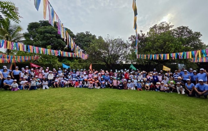 Foto grupal de Niños COMI en Villaflores, Chiapas.
